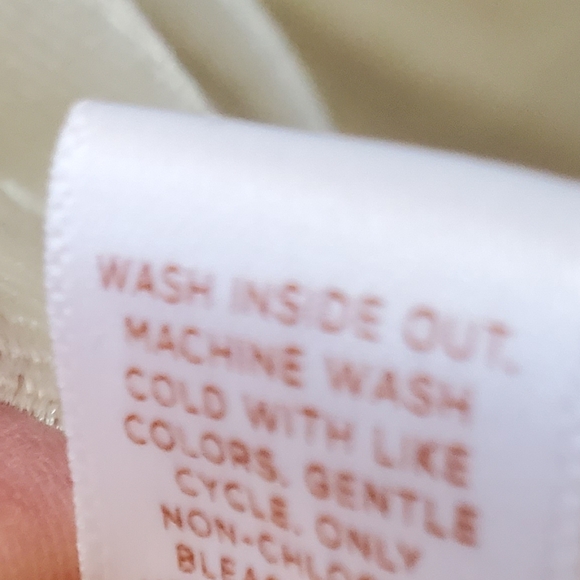 LC Lauren Conrad Women's Cream Quilted Jacket Size Large - Picture 9 of 9